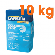 Larsens Colourfast 360 Flexible Wall & Floor Grout - 10kg (Multiple Colours Available)